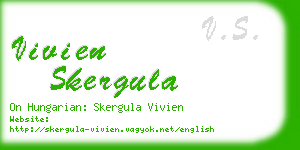 vivien skergula business card